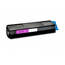 Toner Compatibile rigenerato garantito OKI C5100/3000/3200/5150/5200/5250/5300/5400 Magenta (circa 5000 pagine)