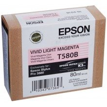 Epson Cartuccia d'inchiostro magenta (chiaro,vivid) C13T580B00 T580B 80ml 