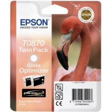 Epson Multipack Trasparente C13T08704010 T0870+T0870 2 cartucce d'inchiostro: T0870 + T0870