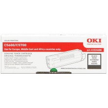 Originale Oki toner nero 43324408 Circa 6000 pagine 